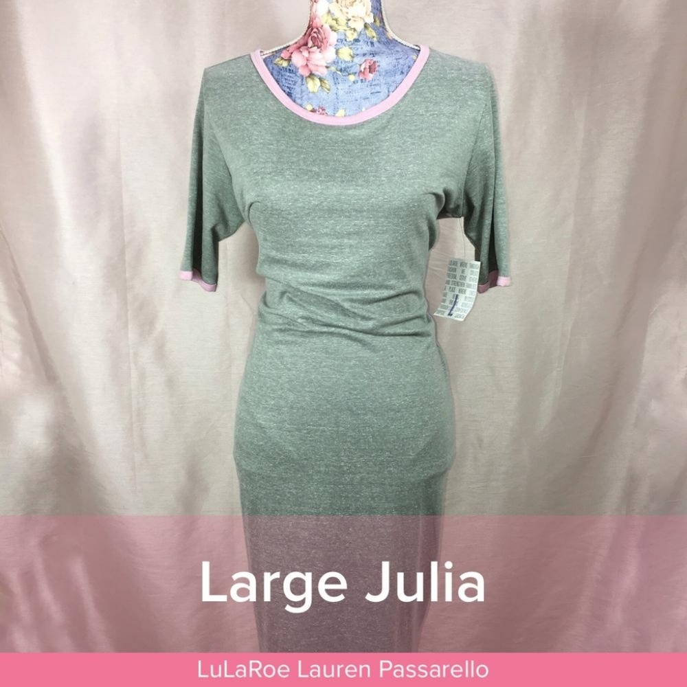 Grey LuLaRoe Julia Dress